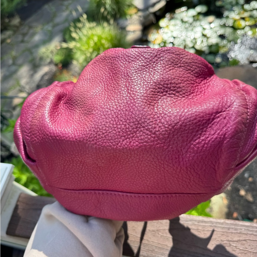 Michael Kors Berry Leather Mini Bag - Picture 14 of 16